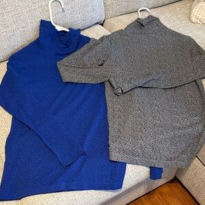 2 Athleta Turtlenecks